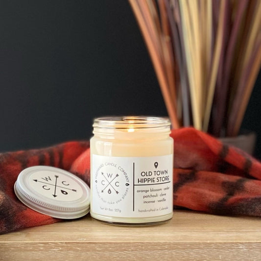 Old Town Hippie Store Soy Candle