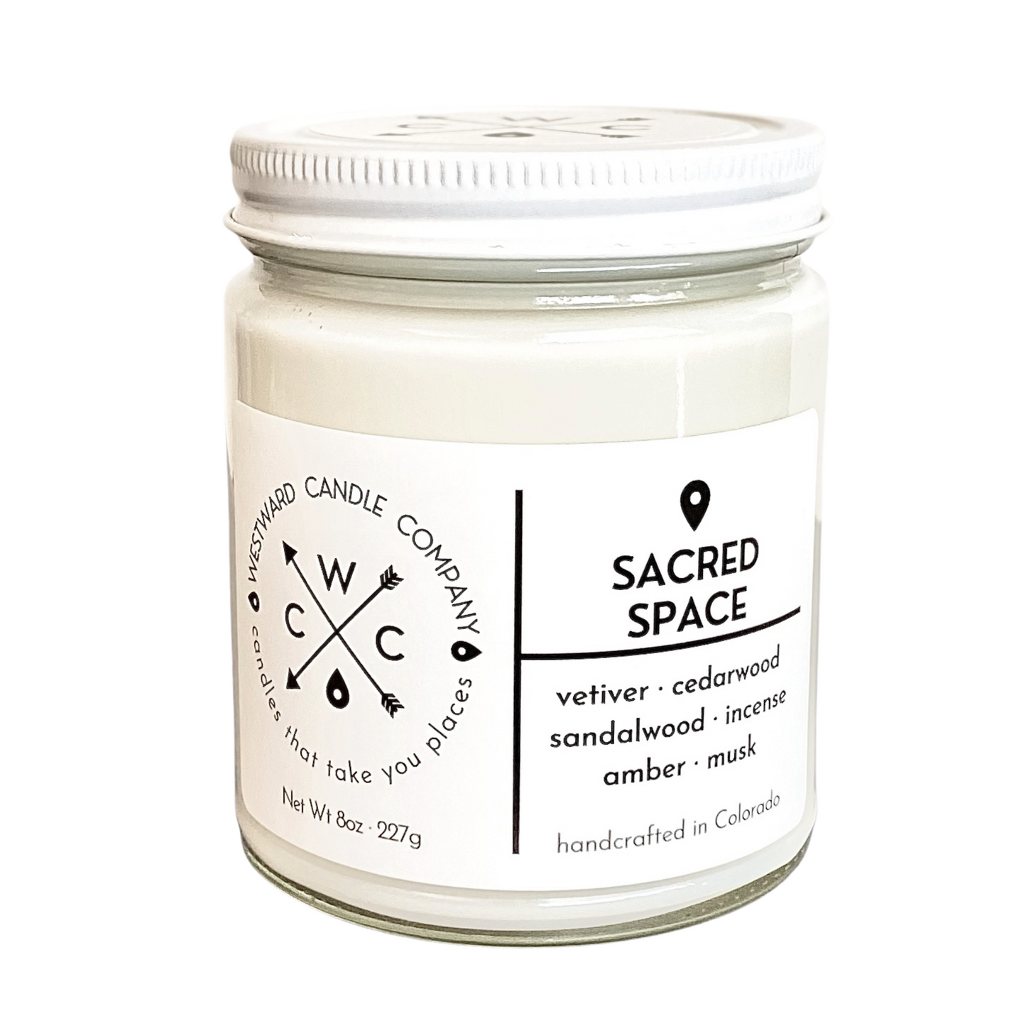 Sacred Space Soy Candle - Westward Candle Company