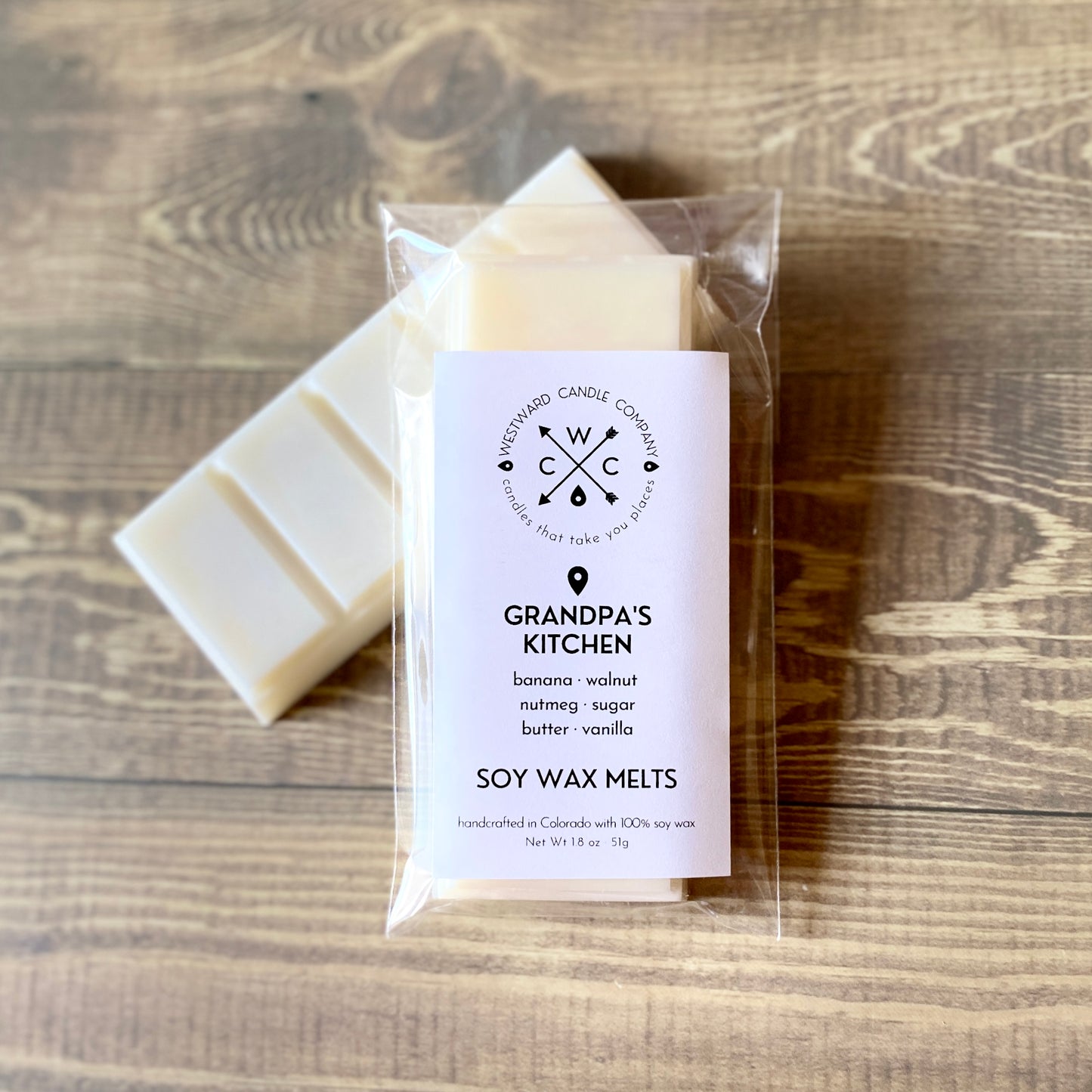Grandpa's Kitchen Wax Melts - Westward Candle Company