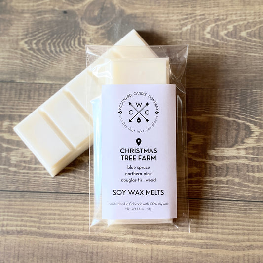 Christmas Tree Farm Wax Melts - Westward Candle Company