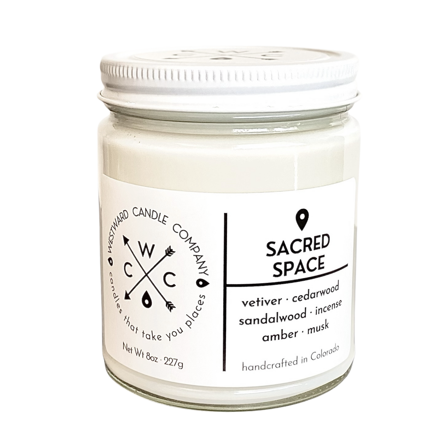 Sacred Space Soy Candle - Westward Candle Company 